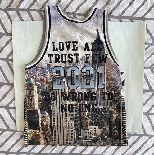 Supreme NYC Basketball Jersey Sz M - photo 2
