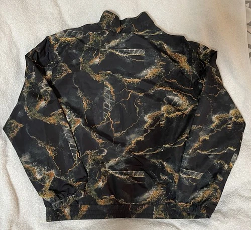 Supreme Marble Track Jacket Black FW2020 Sz M 100% Authentic - photo 2