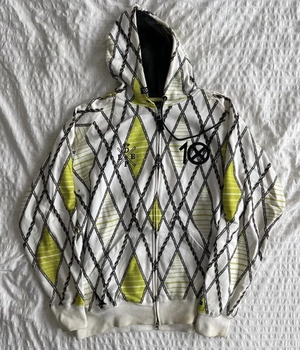 10 Deep Chain Gang Hoodie Sz L 100% Authentic Vintage