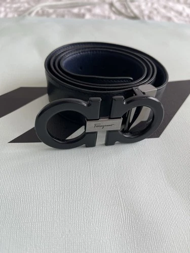 Salvatore Ferragamo Belt Men’s Sz 32 Authentic w/ Box & Dust Bag - photo 3