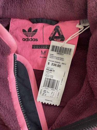 Palace X Adidas Full Zip Fleece Sz M 100% Authentic - photo 5