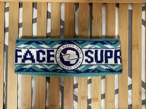 Supreme X The North Face Headband 100 % Authentic