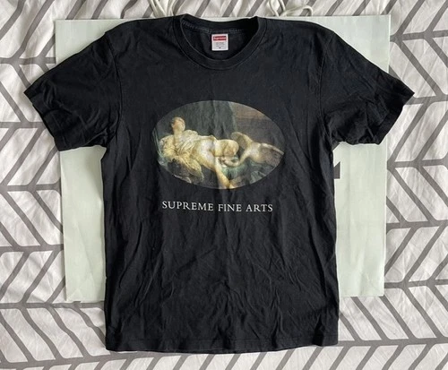 Supreme Leda and the Swan Tee T-Shirt Black SS19 Size M