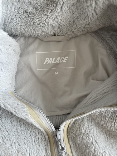 Palace Polartec Fleece Light Gray Sz M 100% Authentic - photo 3