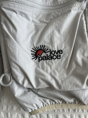Palace Polartec Fleece Light Gray Sz M 100% Authentic - photo 4
