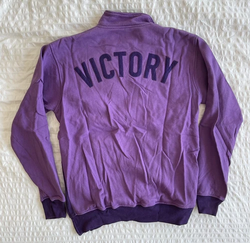 10 Deep Vintage Quarter Zip Sweatshirt Sz M Authentic - photo 2