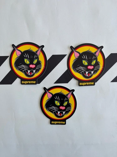 Supreme Black Cat Sticker 100% Authentic (1 Sticker)