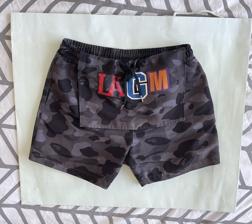 Bape X Stampd Camo Bathing Suit - Men's Sz M