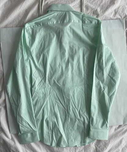 Express 1MX Fitted Long Sleeve Button Down Sz S Brand New - photo 2