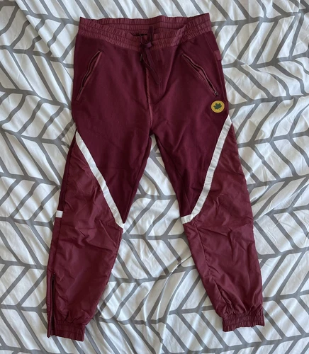 Kith Central Park Jogger Burgundy Sz M