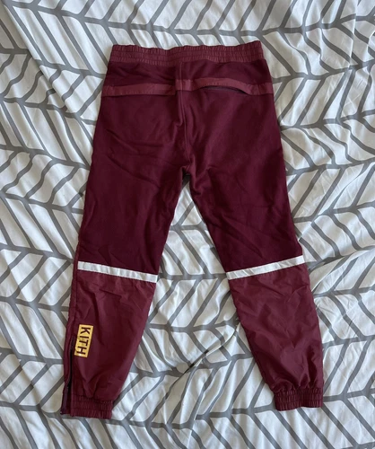 Kith Central Park Jogger Burgundy Sz M - photo 2