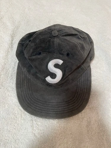 Supreme Blue Suede 6 Panel Camp Hat