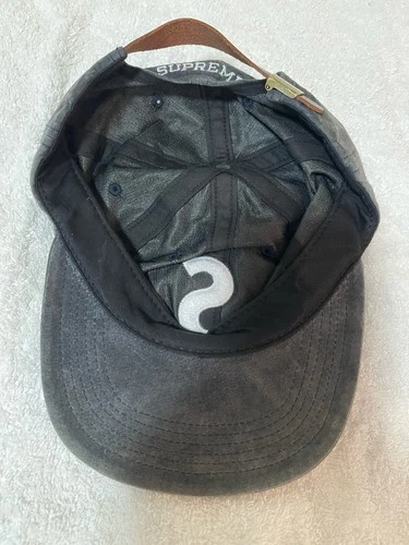 Supreme Blue Suede 6 Panel Camp Hat - photo 3