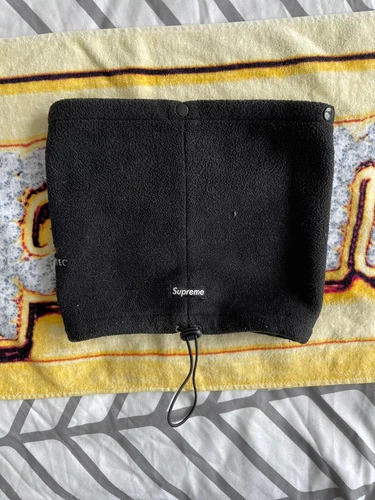Supreme X Polartec Neck Gaiter Black 100% Authentic