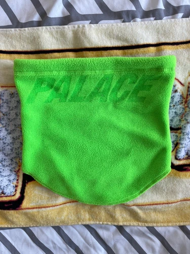 Palace X Polartec Neck Gaiter Electric Green 100% Authentic