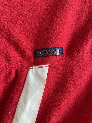 Rocksmith Red Zip Up Fleece Sz M 100 % Authentic - photo 4