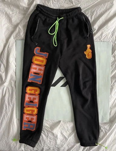 John Geiger College Sweatpants Sz M 100% Authentic