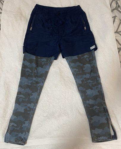 Kith Blue Camo Combination Pants Sz M