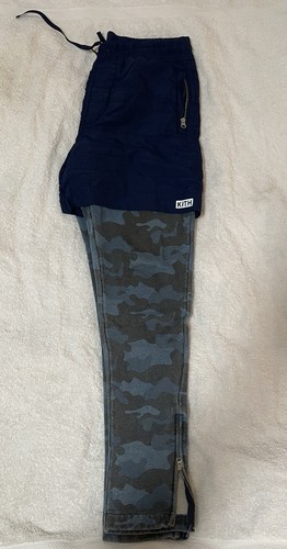 Kith Blue Camo Combination Pants Sz M - photo 3