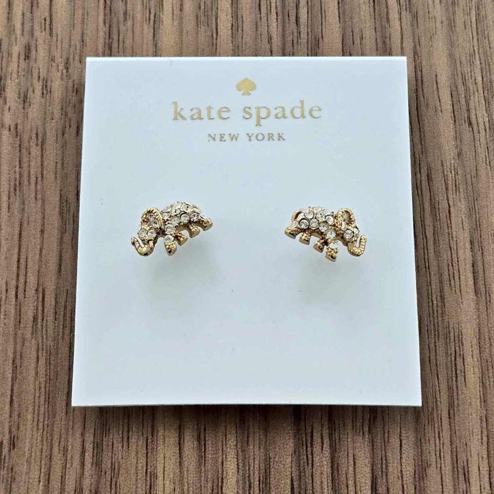 Kate Spade Elephant Earnings - New!