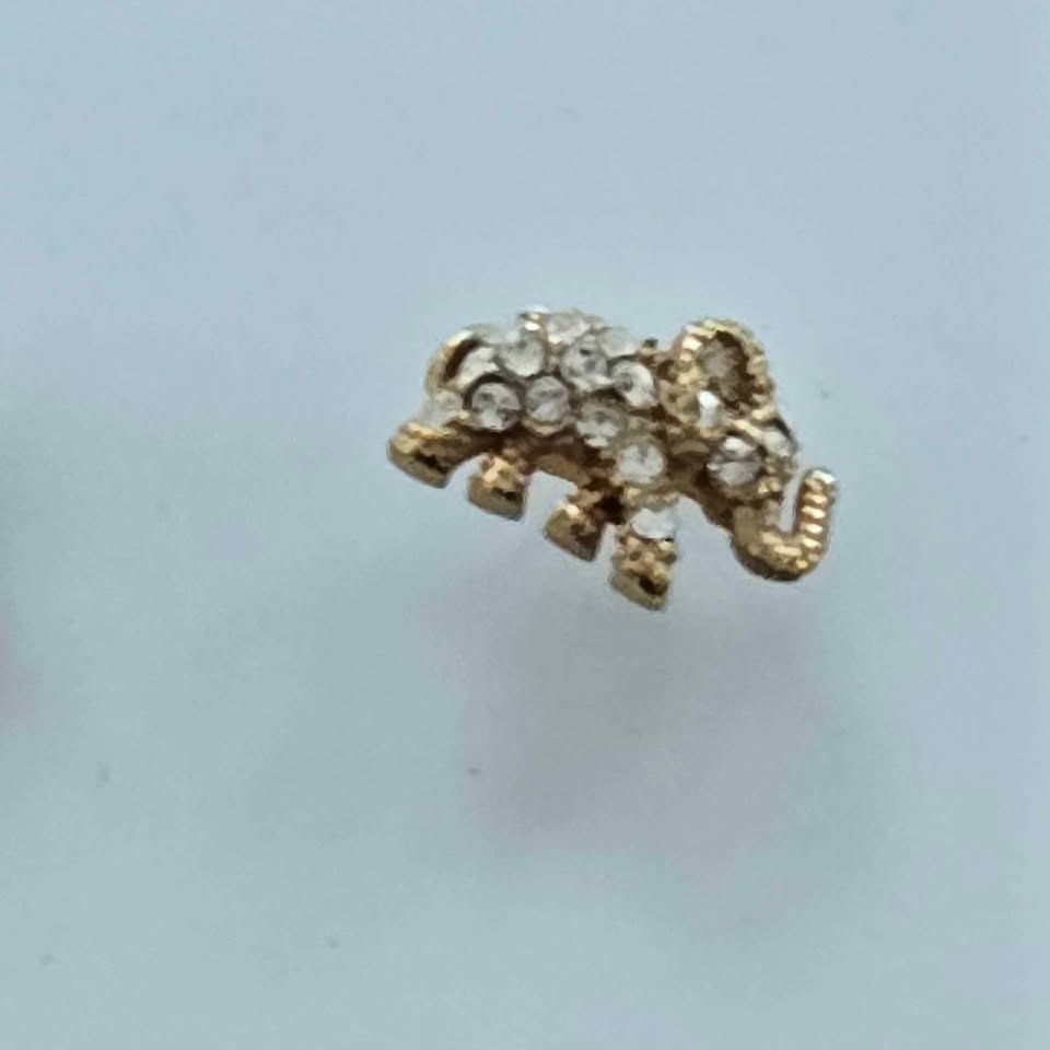 Kate Spade Elephant Earnings - New! - photo 2