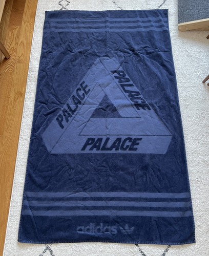 Palace X Adidas Large Beach Towel Navy 100% Authentic