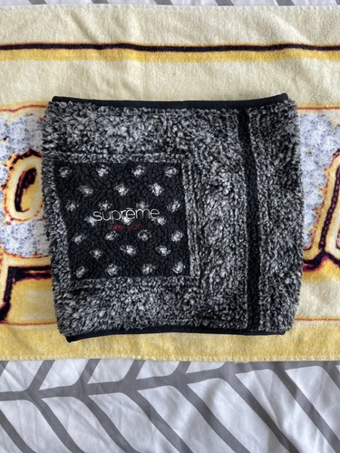 Supreme Neck Gaiter Black 100% Authentic