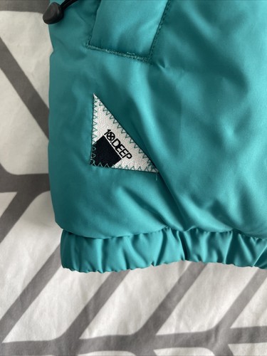 10 Deep Reversible Puff Vest Sz M 100% Authentic - photo 2