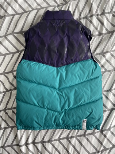 10 Deep Reversible Puff Vest Sz M 100% Authentic - photo 4