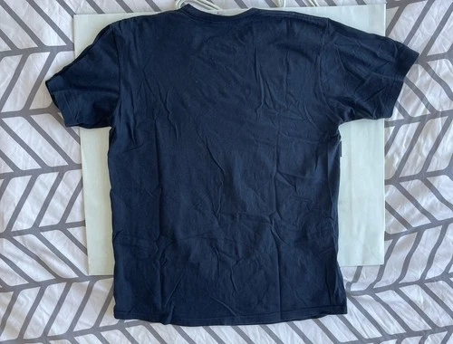 Supreme Crest T Shirt Navy S/S 2021 Sz M 100 % Authentic - photo 2
