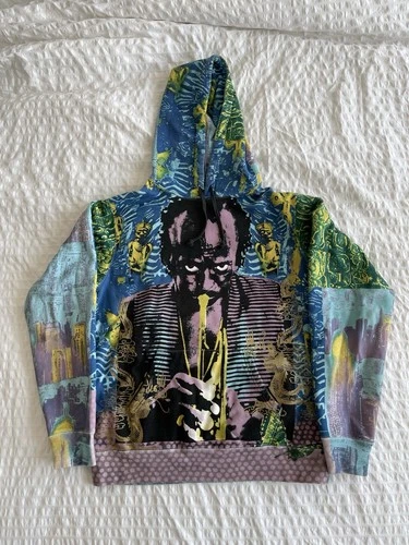 Supreme Miles Davis Hooded Sweatshirt Sz M 100% Authentic