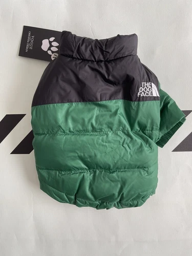 The Dog Face Puppy Puffer Green/Black Sz M 100% Authentic - photo 3