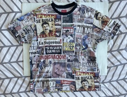 Supreme El Chapo T Shirt S/S 2020 - Size M