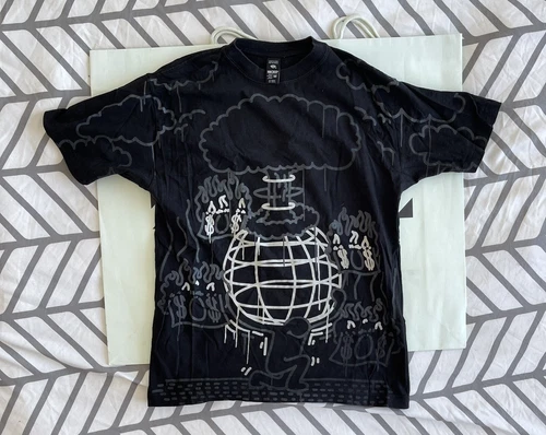 10 Deep Nuke T Shirt Black Sz M 100 % Authentic