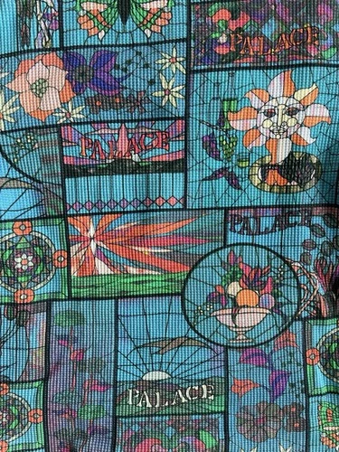 Palace Stained Glass Waffle Long Sleeve Sz M 100% Authentic - photo 4