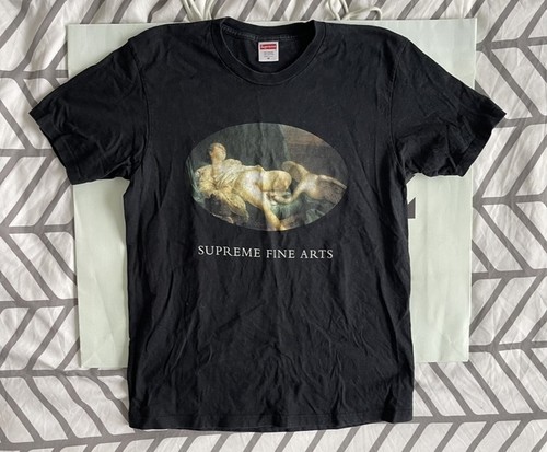 Supreme Leda and the Swan Tee T-Shirt Black SS19 Size M