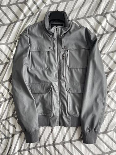 Marc Ecko Grey Jacket Sz L