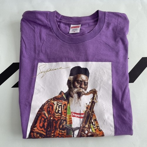 Supreme FW20 Pharoah Sanders Tee Purple Medium - photo 3