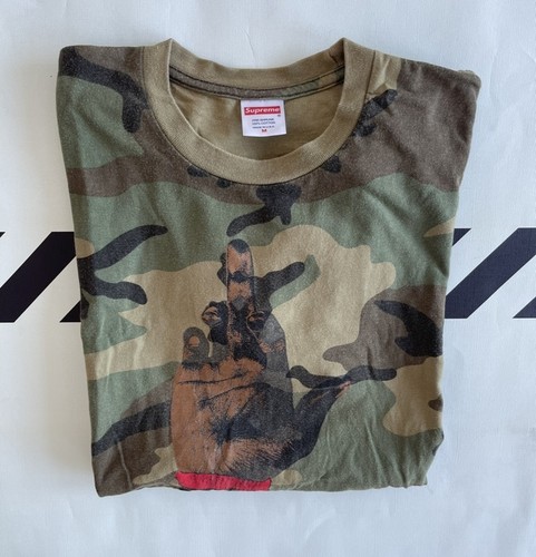 Supreme X Dead Prez Camo T Shirt Sz M 100% Authentic - photo 2