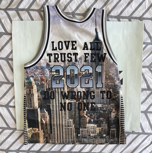 Supreme NYC Basketball Jersey Sz M 100% Authentic - photo 2