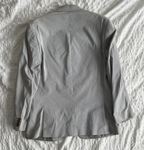 Ralph Lauren Striped Linen Blazer Sz 42R 100% Authentic - photo 2