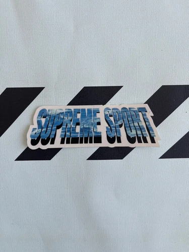 Supreme Sport Sticker 100% Authentic