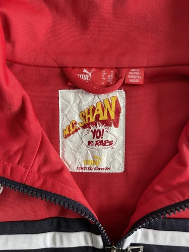 Puma Yo MTV Raps MC Shan Track Jacket Sz M - photo 3
