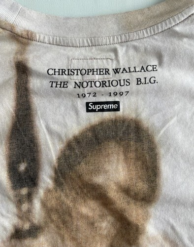 Supreme Biggie Notorious B I G T Shirt Sz M S/S 2021 - photo 5