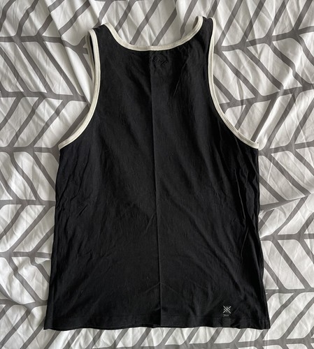 10 Deep Tank Top Black Sz M 100 % Authentic - photo 2