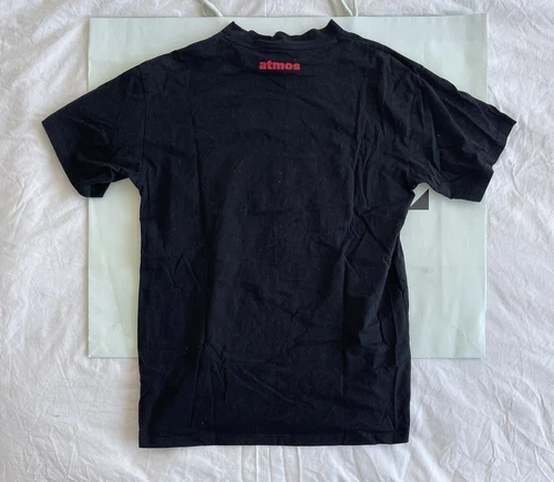 Asics X Atmos Tiger T Shirt Black Sz L 100 % Authentic - photo 2