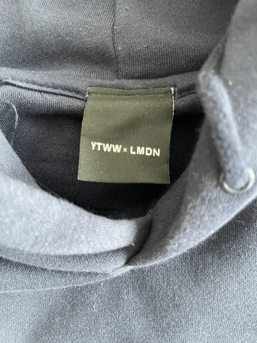 LMDN X Yeezy Talk World Wide Navy Sz M 100% Authentic - photo 3