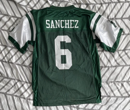 Jets Mark Sanchez Reebok Jersey Sz M