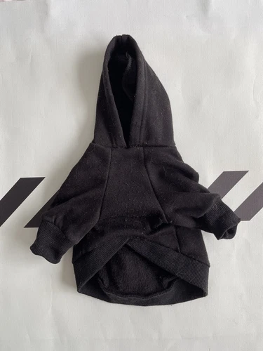 Spark Paws Anti Social Puppy Club Dog Hoodie Black Sz S - photo 2