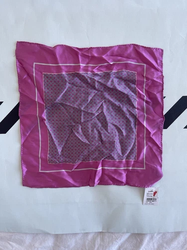Pink Chain Link Handkerchief Brand New